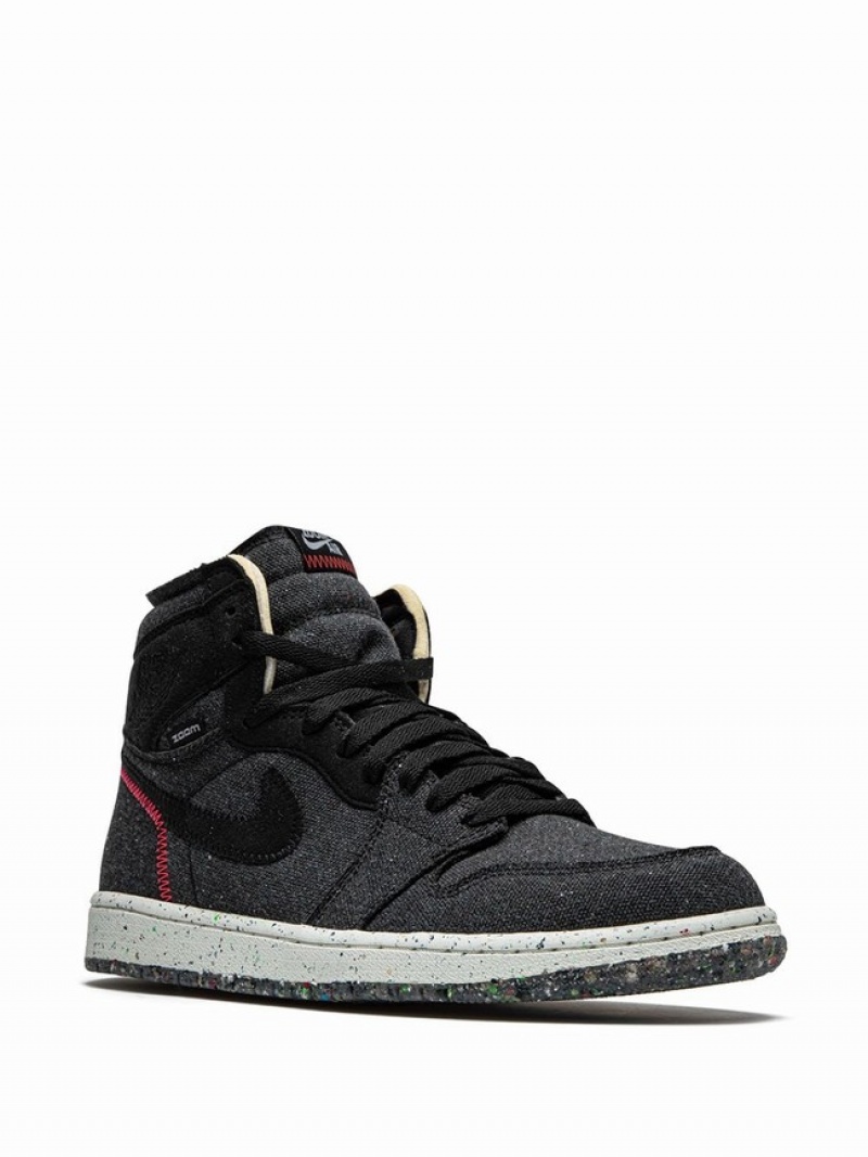 Black Men's Nike High Zoom Space Hippie Air Jordan 1 | WPQXKL-128