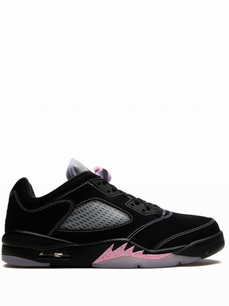 Black Men\'s Nike Low Dongdan Air Jordan 5 | NIVUAG-729