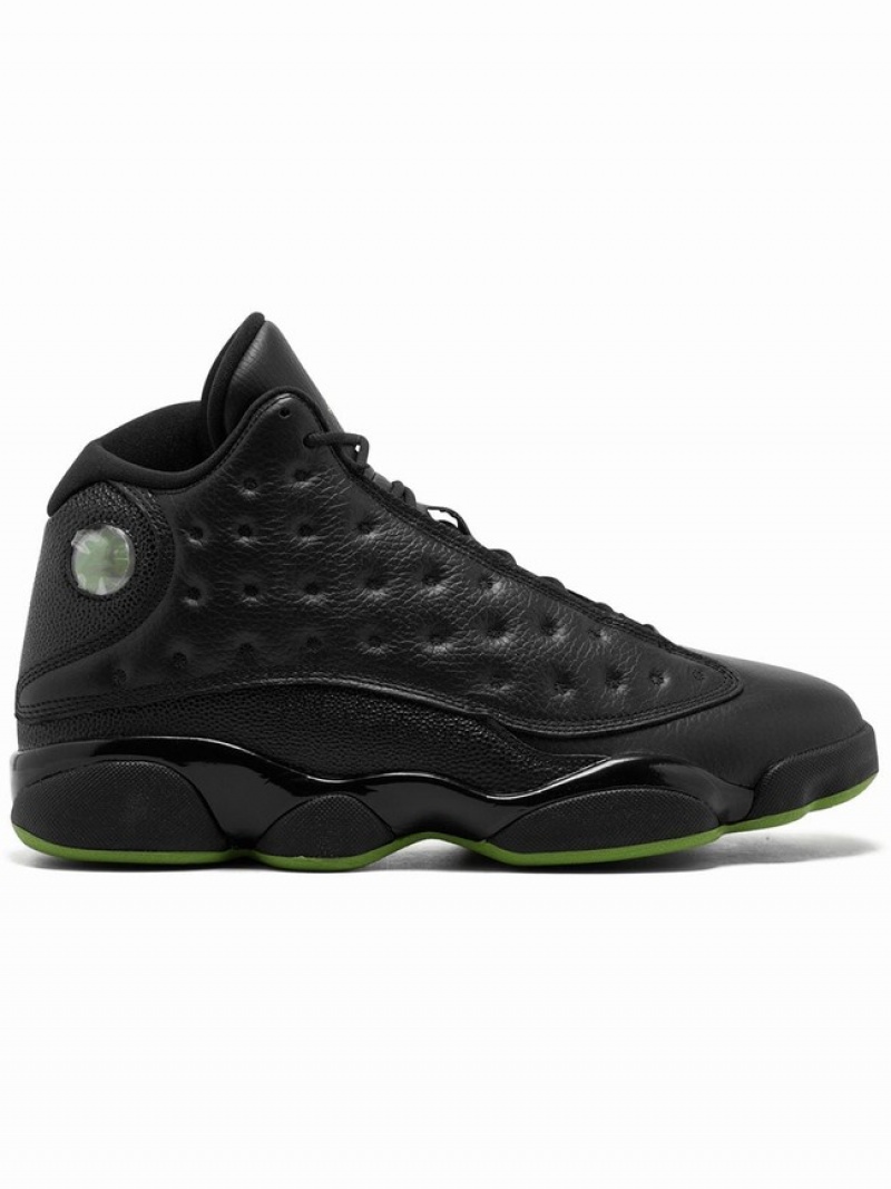 Black Men\'s Nike Retro Air Jordan 13 | RNFCQX-830