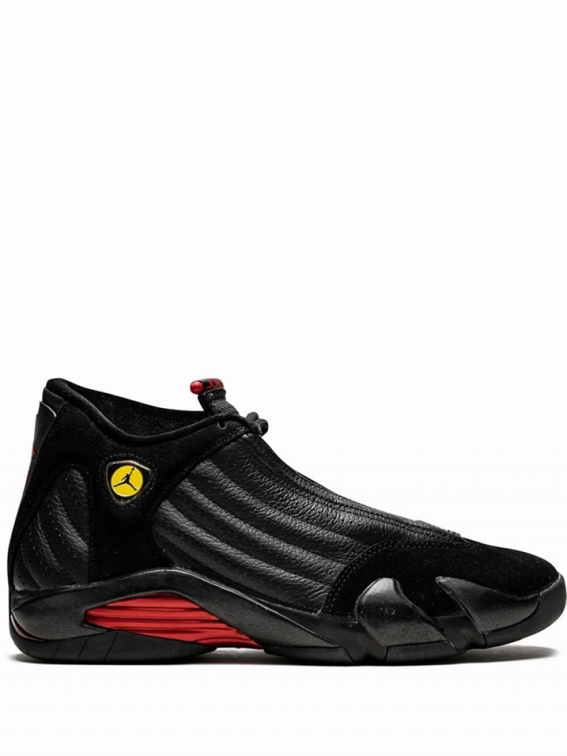 Black Men\'s Nike Retro Air Jordan 14 | DOESNZ-647