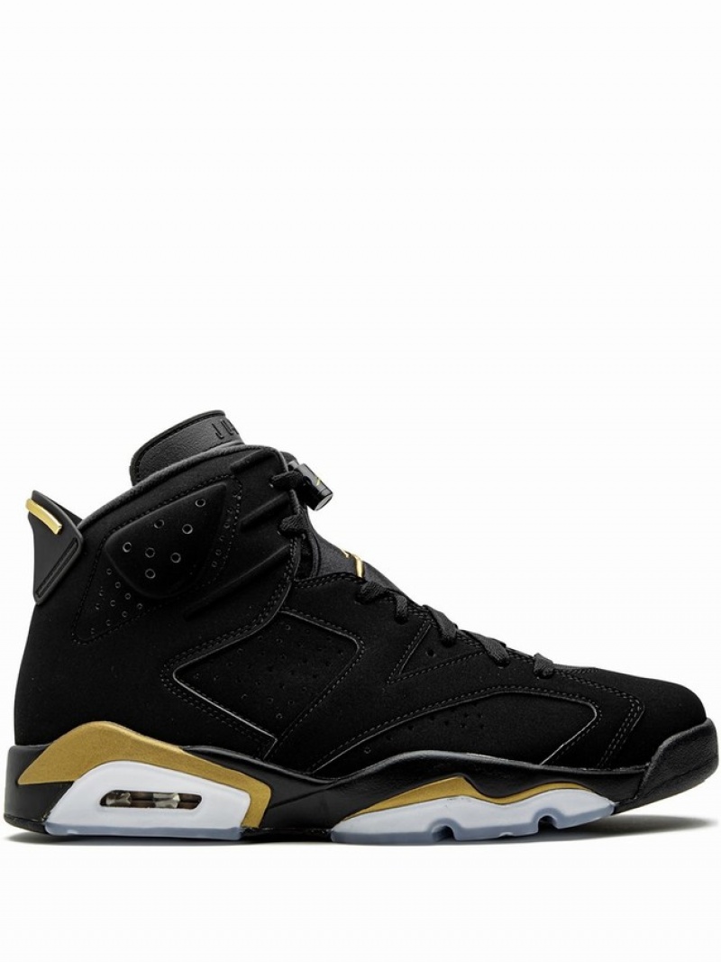 Black Men\'s Nike Retro Air Jordan 6 | QHVFJN-409