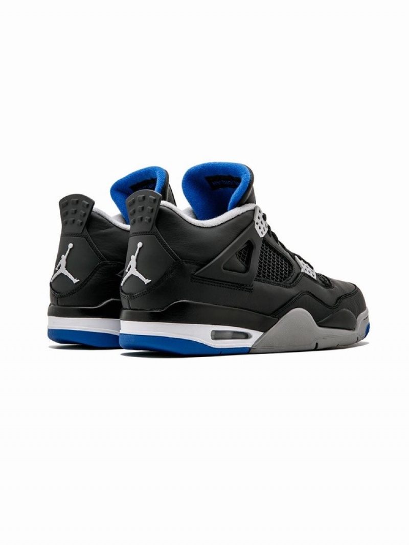 Black Men's Nike Retro Alternate Motorsports Air Jordan 4 | CKRWLB-087