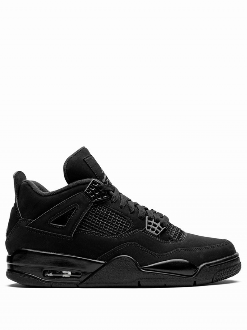 Black Men\'s Nike Retro Cat 2020 Air Jordan 4 | AKLTXU-362