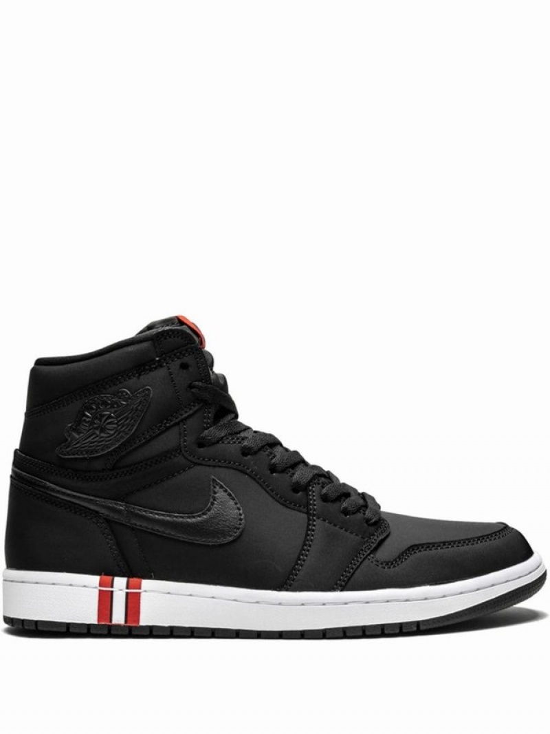 Black Men\'s Nike Retro High OG BCFC Air Jordan 1 | XNQHBZ-687