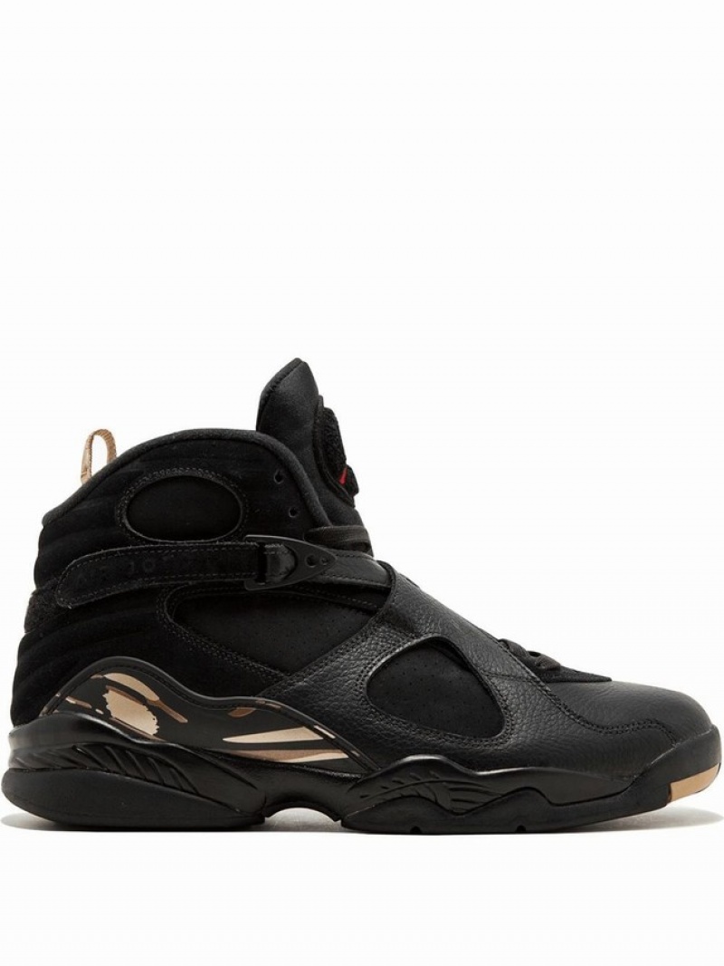 Black Men\'s Nike Retro OVO Air Jordan 8 | POBURT-741