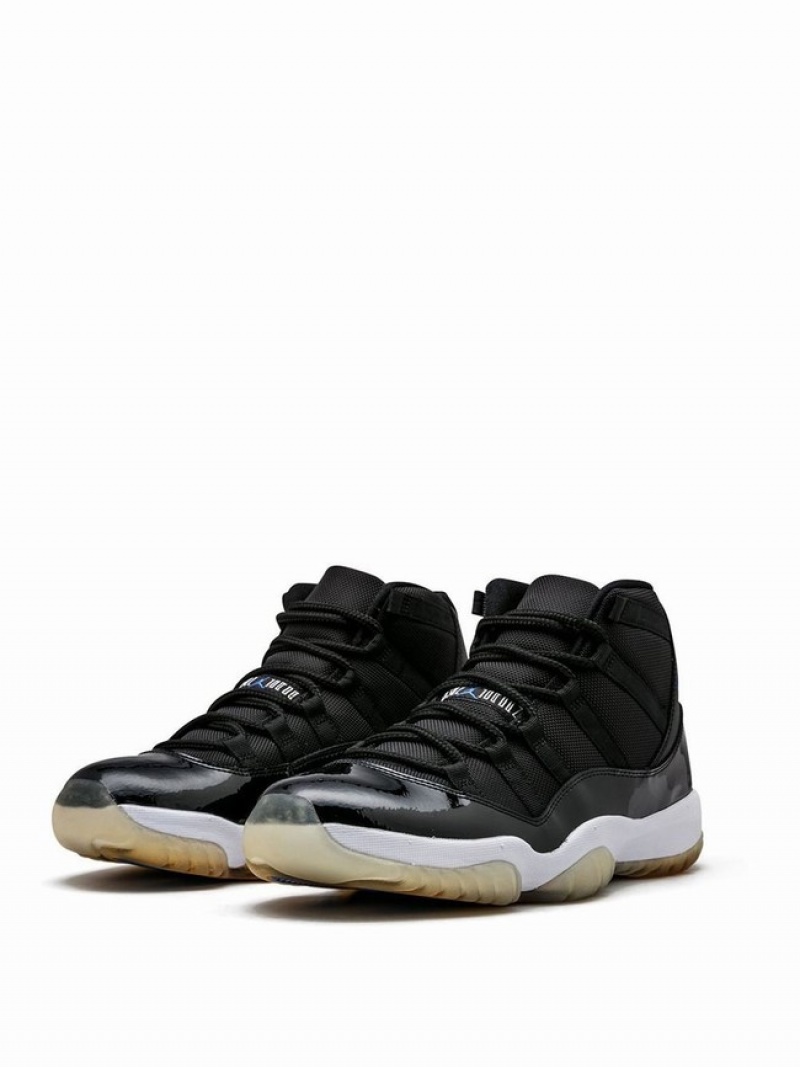 Black Men's Nike Retro Space Jam - 2009 Air Jordan 11 | GLWKNM-354