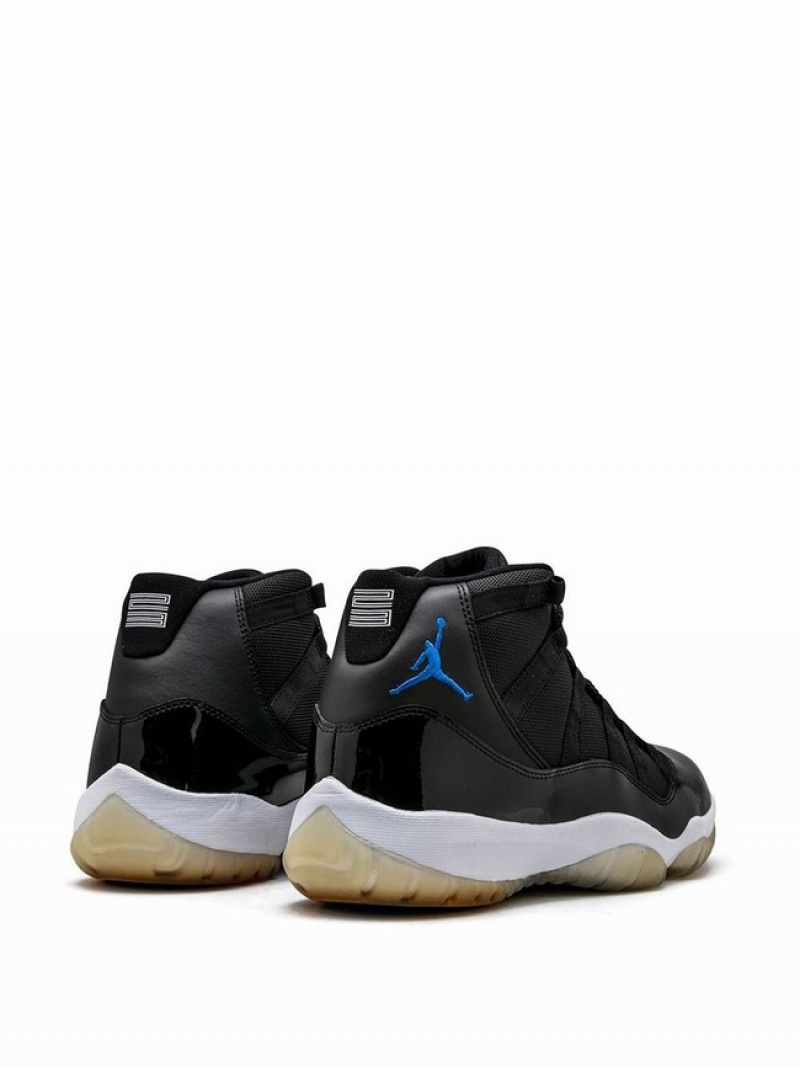 Black Men's Nike Retro Space Jam - 2009 Air Jordan 11 | GLWKNM-354