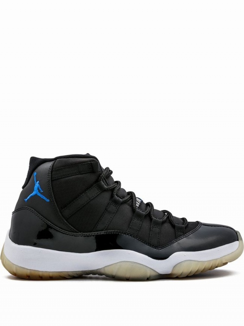 Black Men\'s Nike Retro Space Jam - 2009 Air Jordan 11 | GLWKNM-354