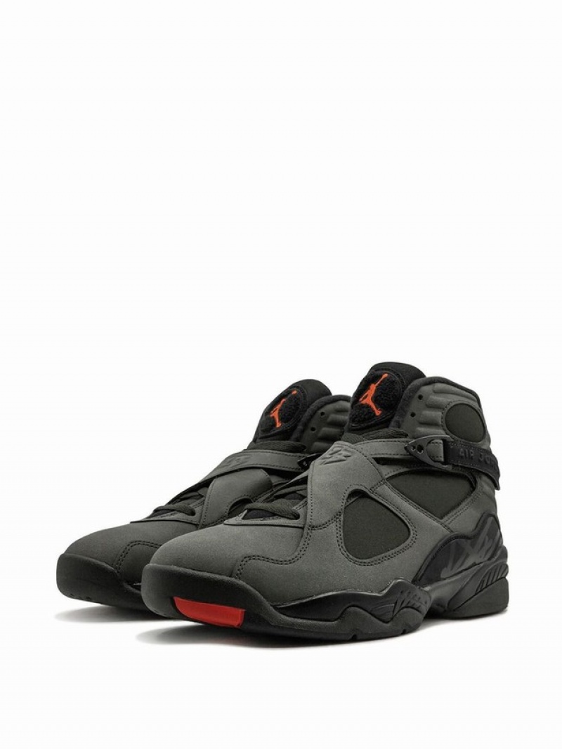 Black Men's Nike Retro Take Flight Air Jordan 8 | XAWJCK-346