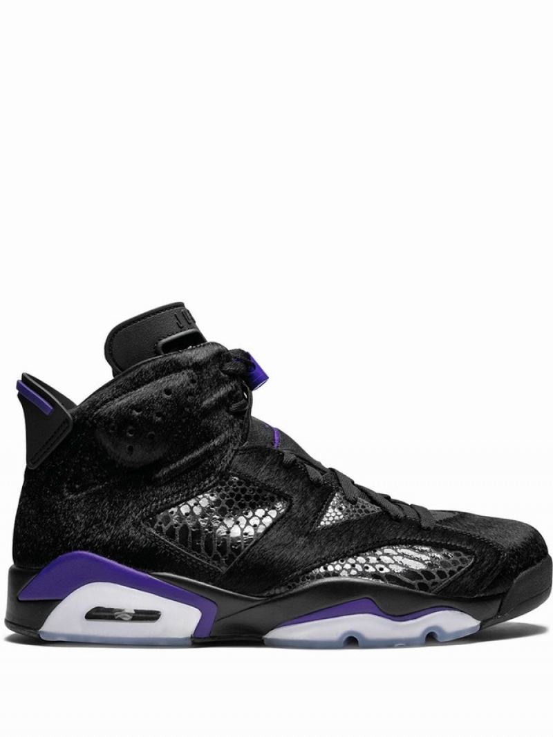 Black Men\'s Nike x Social Status Retro SP Cat Air Jordan 6 | PWJNQY-075