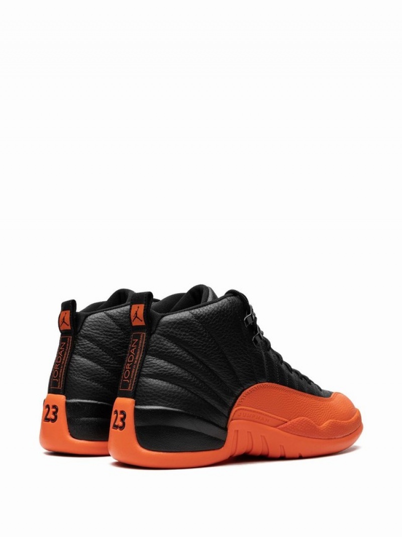 Black Women's Nike Brilliant Air Jordan 12 | IEFOPK-687