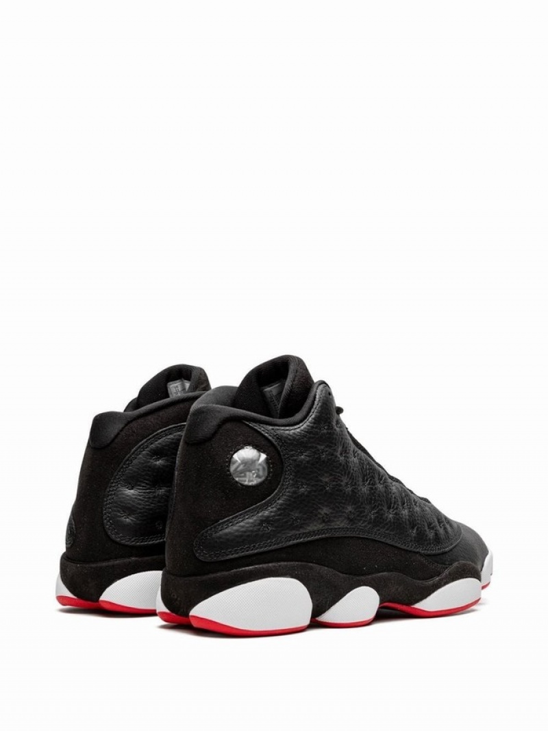 Black Women\'s Nike High Top Air Jordan 13 | USDVAF-694