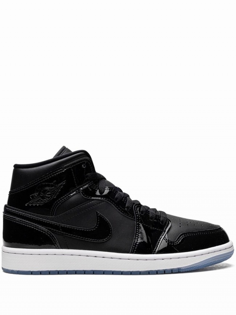 Black Women\'s Nike Mid SE Space Jam Air Jordan 1 | KITCZJ-358