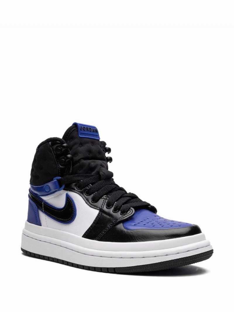 Black / Blue / White Women's Nike Acclimate Royal Toe Air Jordan 1 | SRBHAE-752