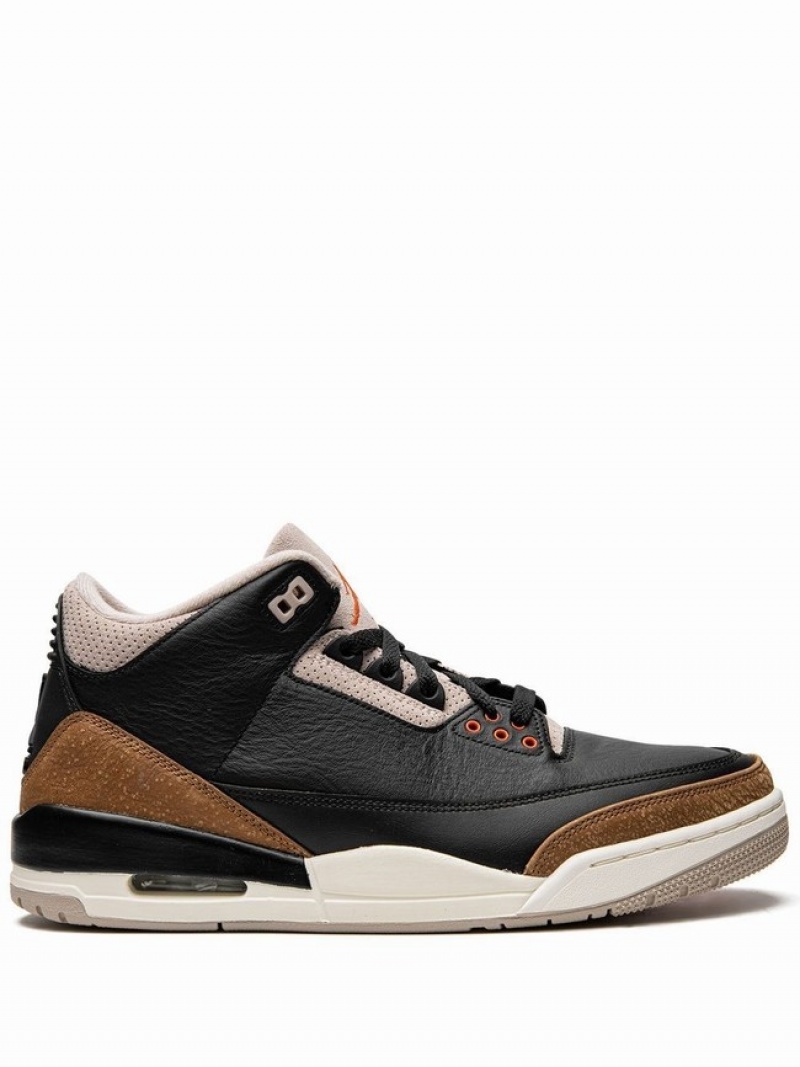 Black / Brown Men\'s Nike Desert Elephant Air Jordan 3 | NUWRZM-150