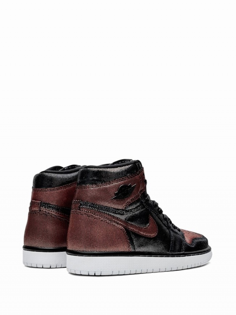 Black / Brown Women's Nike Hi OG Fearless Air Jordan 1 | RNYAIE-169