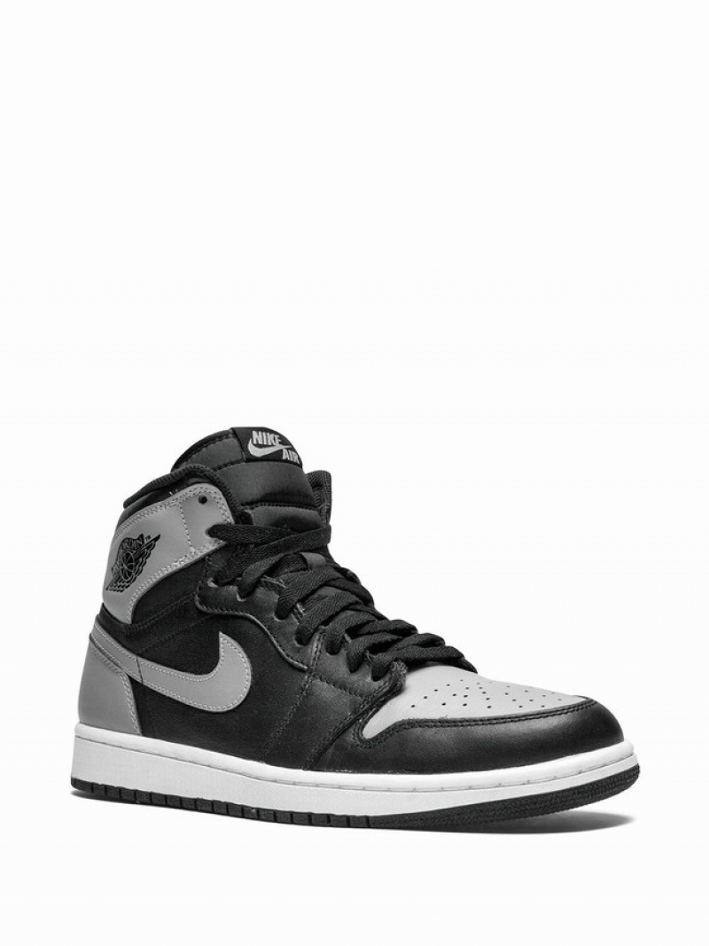 Black / Grey Men's Nike Retro High OG Air Jordan 1 | UTXHVP-287