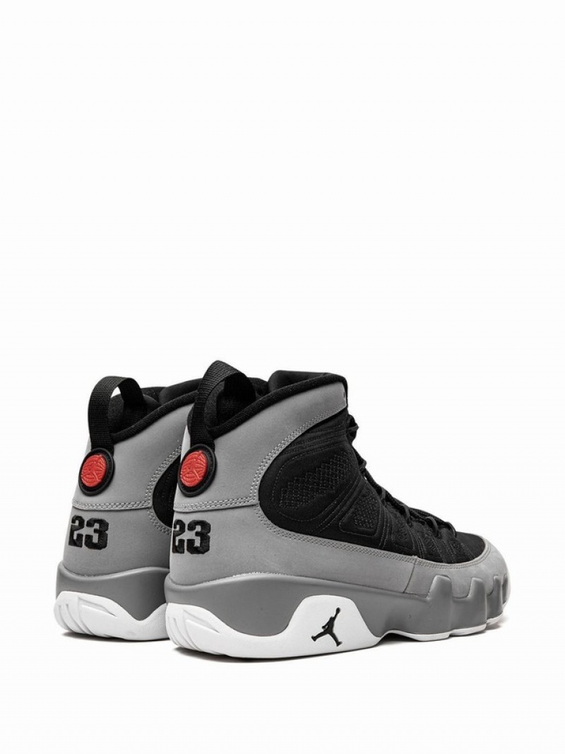 Black / Grey Men's Nike Retro Particle Air Jordan 9 | RFWEIZ-081