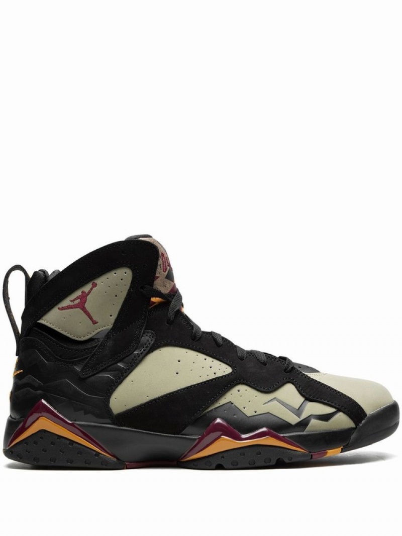 Black / Grey Men\'s Nike SE Black Air Jordan 7 | RGHBDN-249