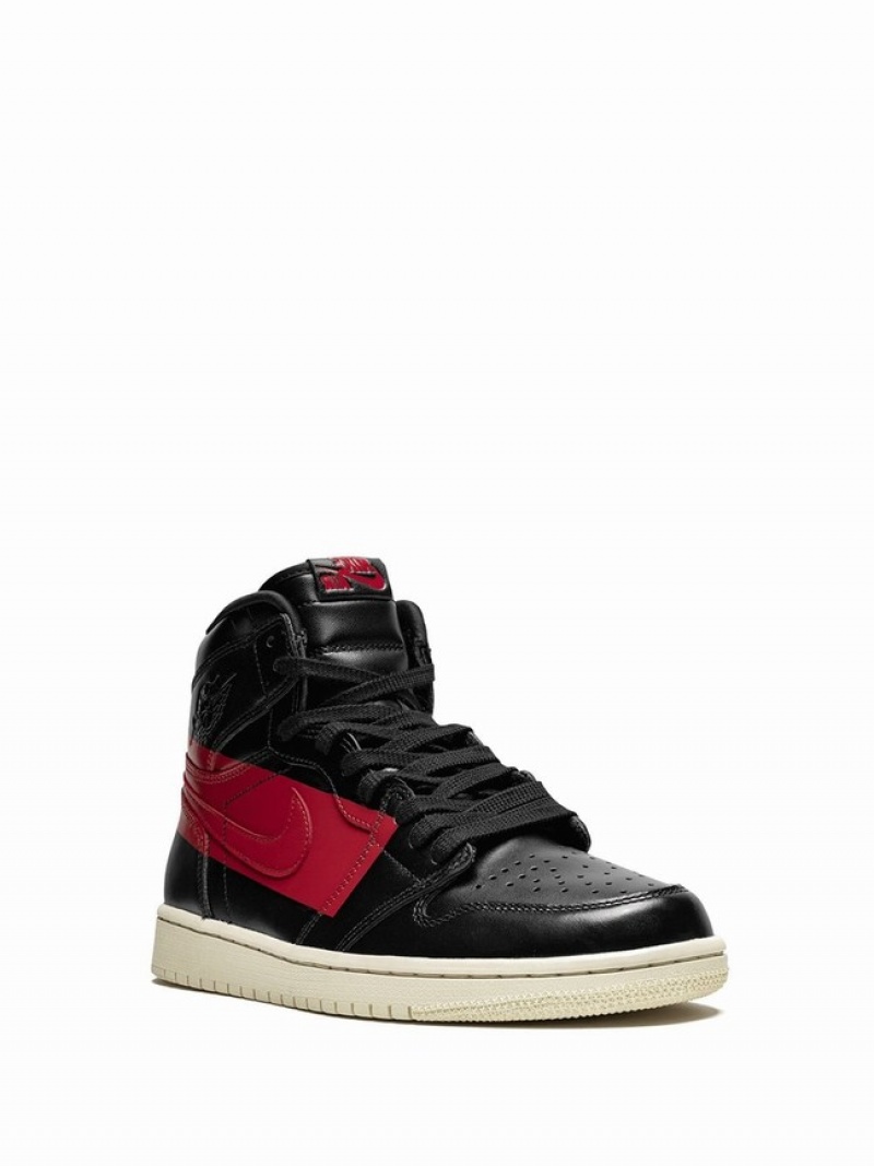 Black / Red Men's Nike High OG Defiant Air Jordan 1 | MJFAWO-876