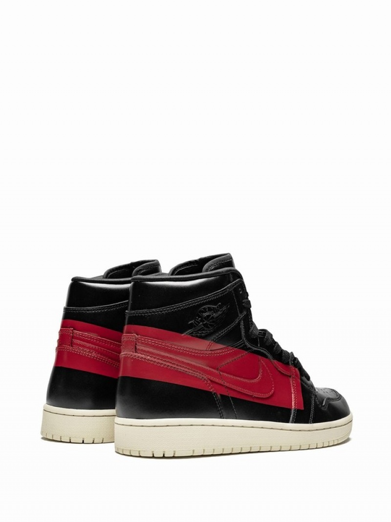 Black / Red Men's Nike High OG Defiant Air Jordan 1 | MJFAWO-876