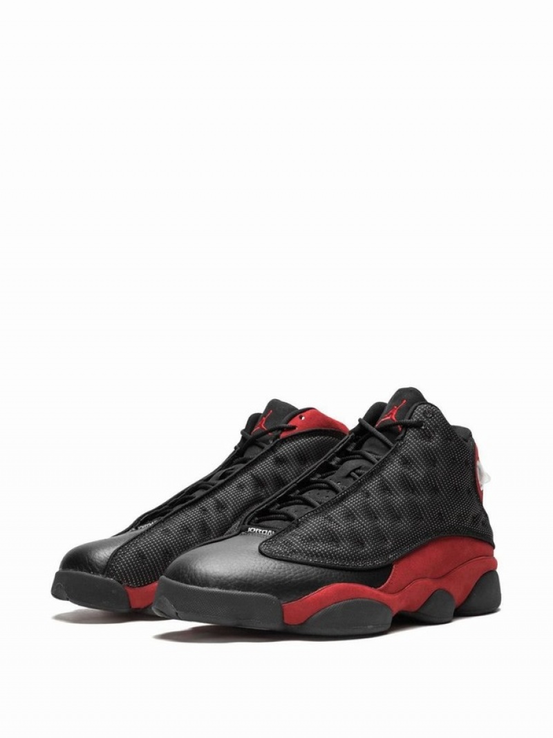 Black / Red Men's Nike Retro Bred 2013 Release Air Jordan 13 | YGTBWH-342