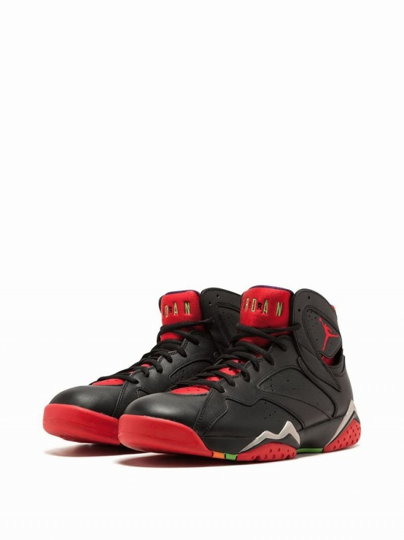 Black / Red Men's Nike Retro Marvin The Martian Air Jordan 7 | QJCHBD-728