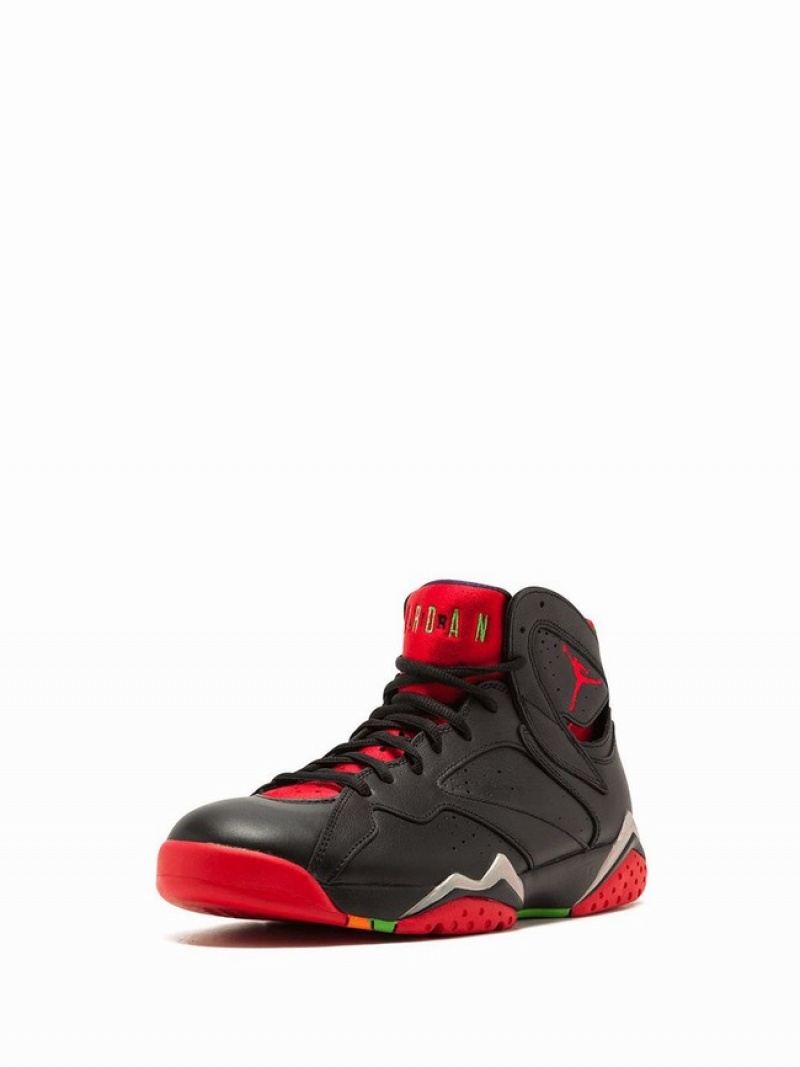 Black / Red Men's Nike Retro Marvin The Martian Air Jordan 7 | QJCHBD-728