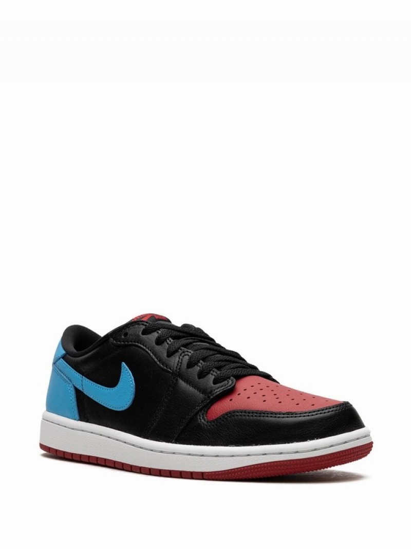 Black / Red / Blue Women's Nike Low OG UNC to Chicago Air Jordan 1 | WYSQDL-360