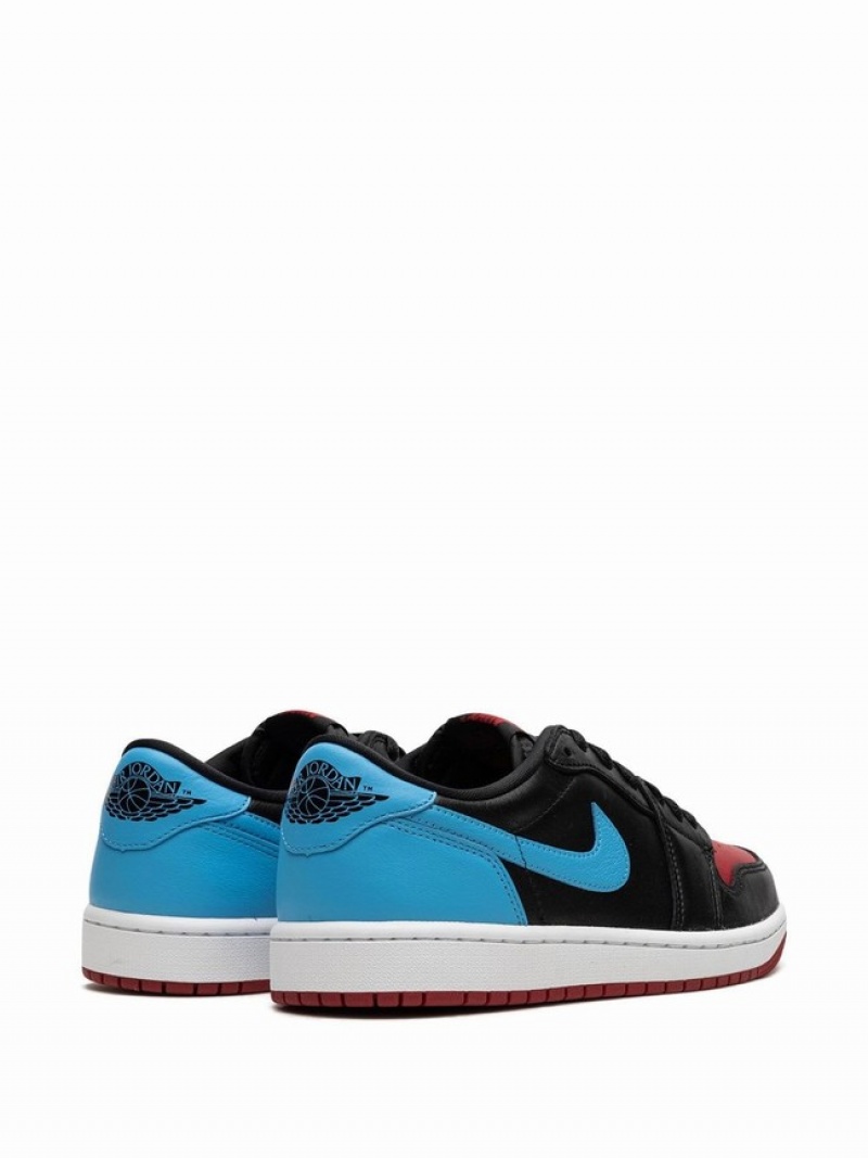 Black / Red / Blue Women's Nike Low OG UNC to Chicago Air Jordan 1 | WYSQDL-360