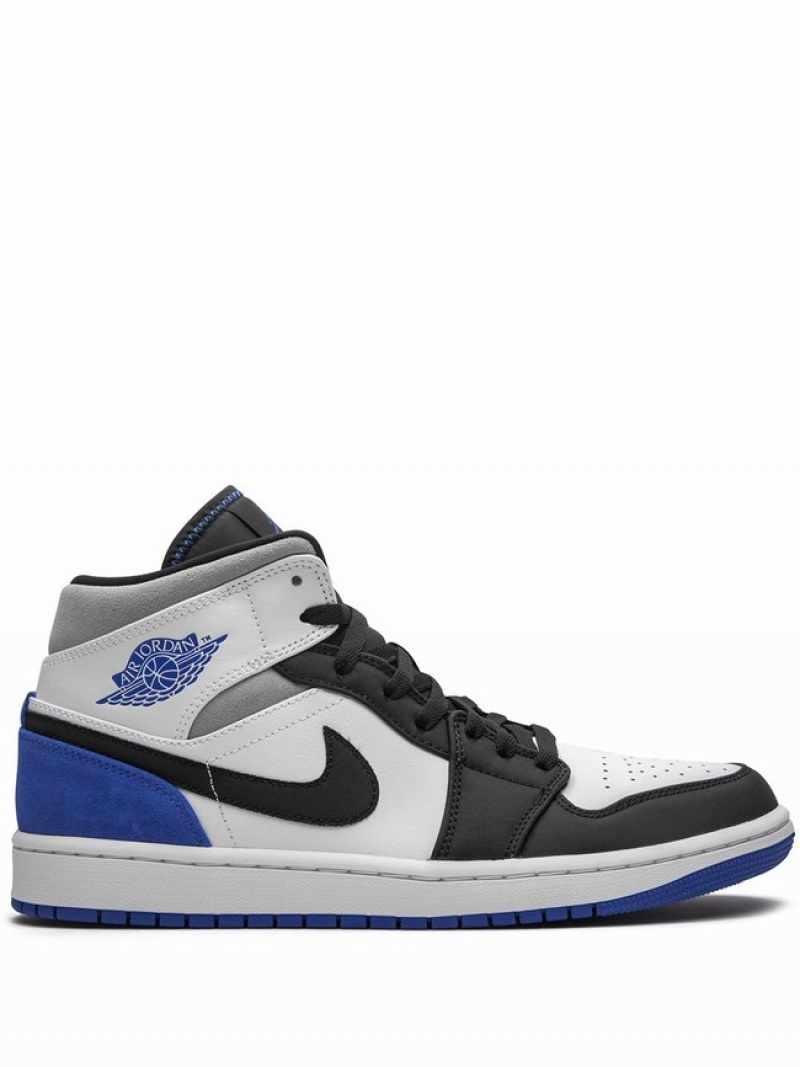 Black / White Men\'s Nike SE Air Jordan 1 | EZAYKX-140