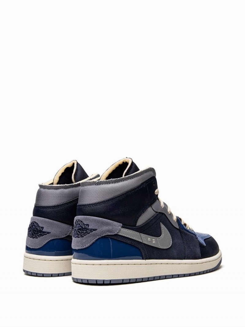 Blue Men's Nike Mid SE Craft Obsidian Air Jordan 1 | IVCPWA-980