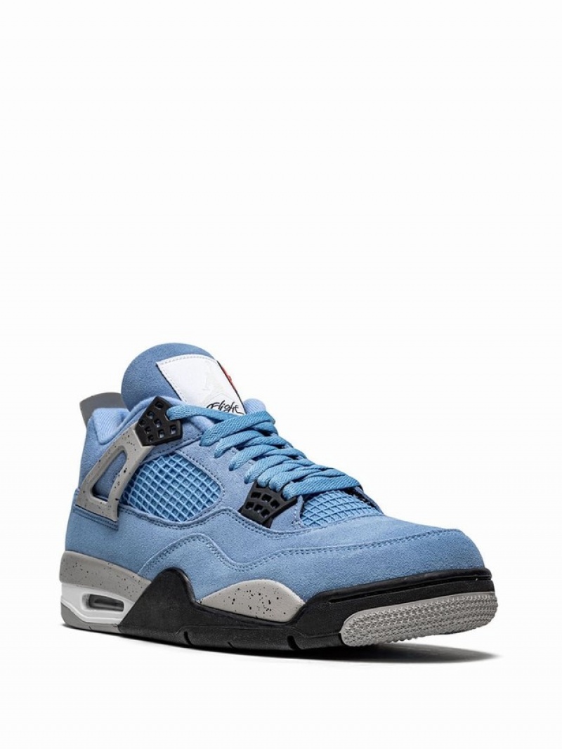 Blue Men's Nike Retro University Air Jordan 4 | LTVQOE-870