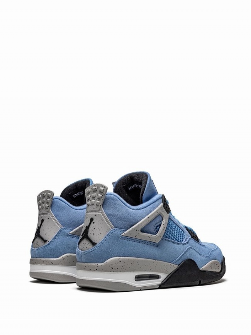 Blue Men's Nike Retro University Air Jordan 4 | LTVQOE-870