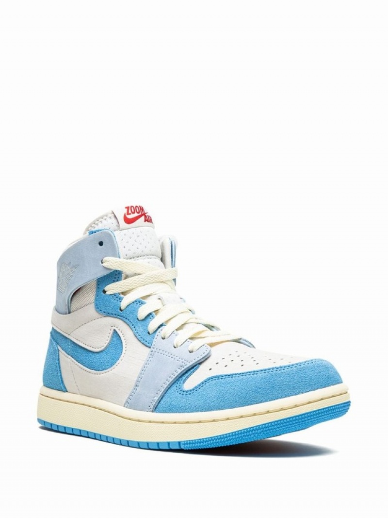 Blue Women's Nike Zoom CMFT University Air Jordan 1 | TPOYKW-021