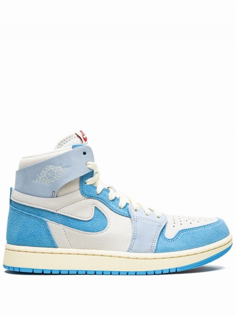 Blue Women\'s Nike Zoom CMFT University Air Jordan 1 | TPOYKW-021