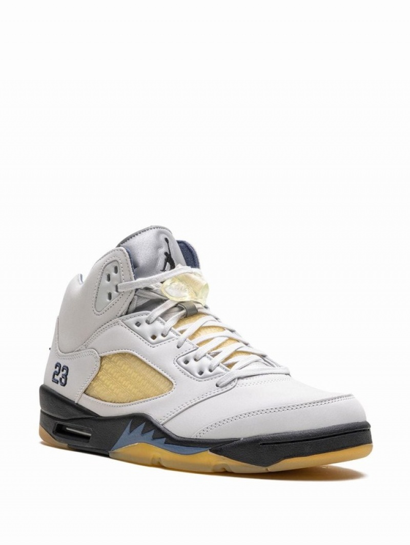 Blue Women's Nike x A Ma Maniére Diffused Air Jordan 5 | AOPBGD-826