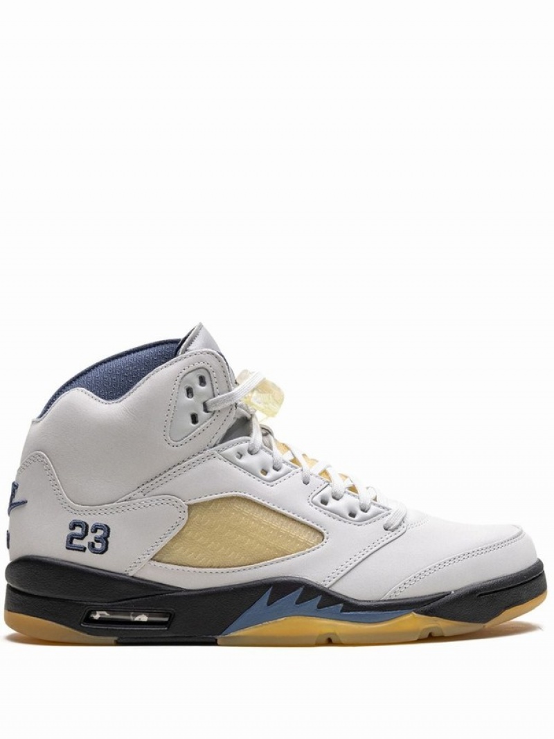 Blue Women\'s Nike x A Ma Maniére Diffused Air Jordan 5 | AOPBGD-826