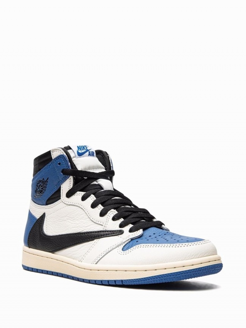 Blue / White / Black Women's Nike x Travis Scott High OG SP Air Jordan 1 | DHWPNY-690