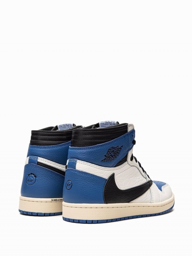 Blue / White / Black Women's Nike x Travis Scott High OG SP Air Jordan 1 | DHWPNY-690