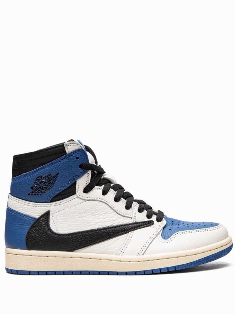 Blue / White / Black Women\'s Nike x Travis Scott High OG SP Air Jordan 1 | DHWPNY-690