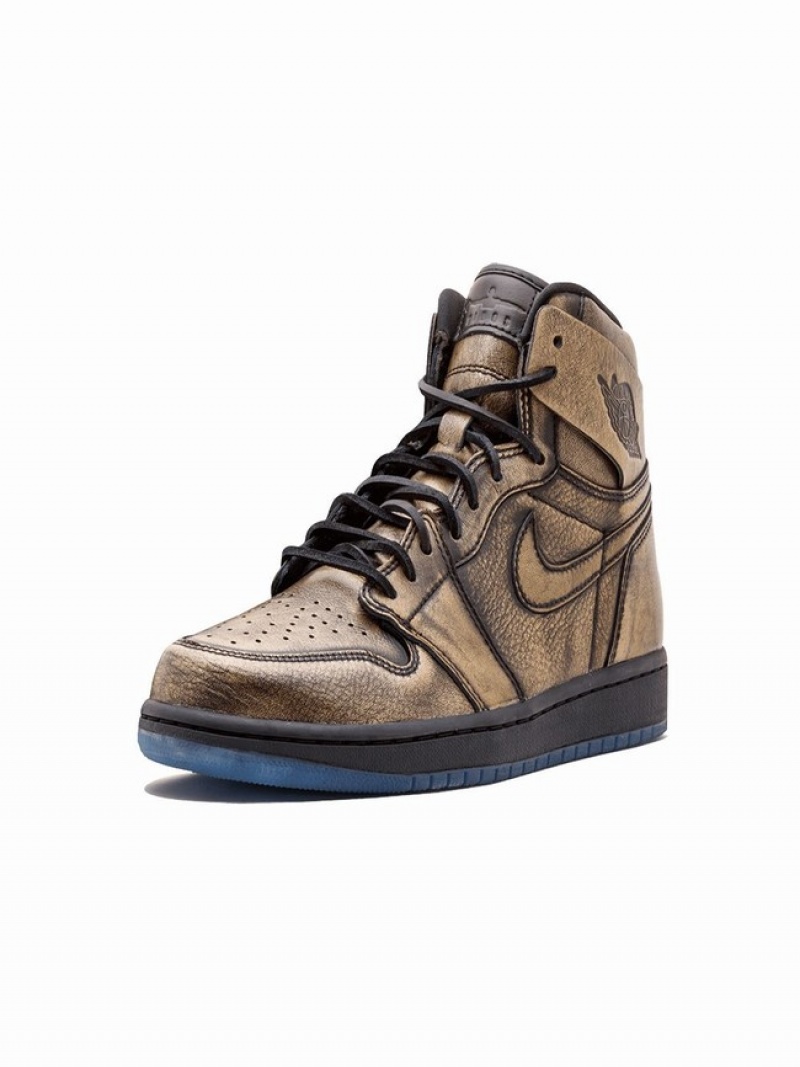 Brown Men's Nike Retro High OG Wings Air Jordan 1 | NFRWVS-316