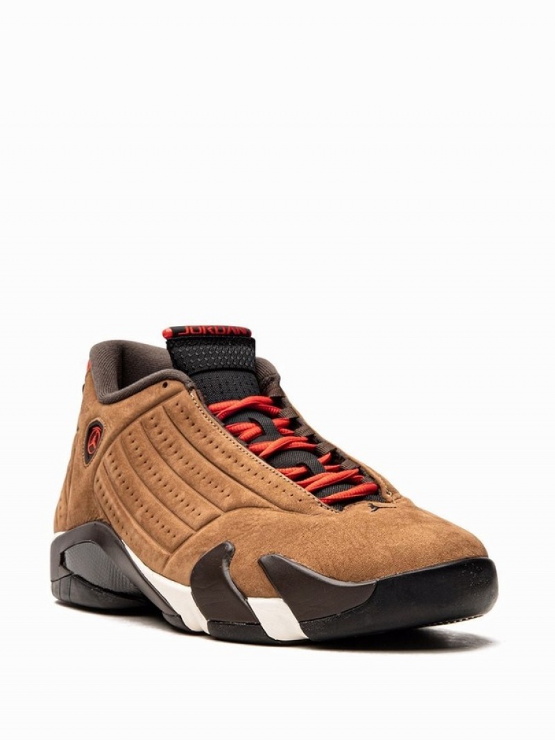 Brown Men's Nike Retro SE Winterized Air Jordan 14 | FSCJVW-368