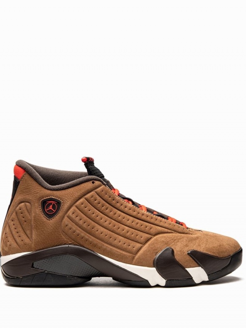 Brown Men\'s Nike Retro SE Winterized Air Jordan 14 | FSCJVW-368