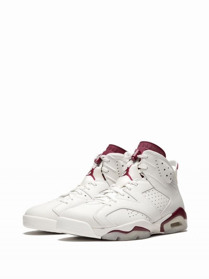 Burgundy Women's Nike Retro Maroon Air Jordan 6 | NBGRFC-350