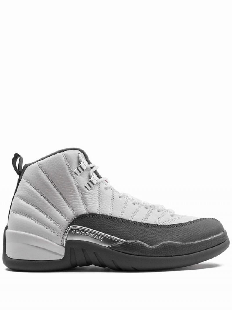 Dark Grey Women\'s Nike Retro Dark Air Jordan 12 | ZJVBTK-948