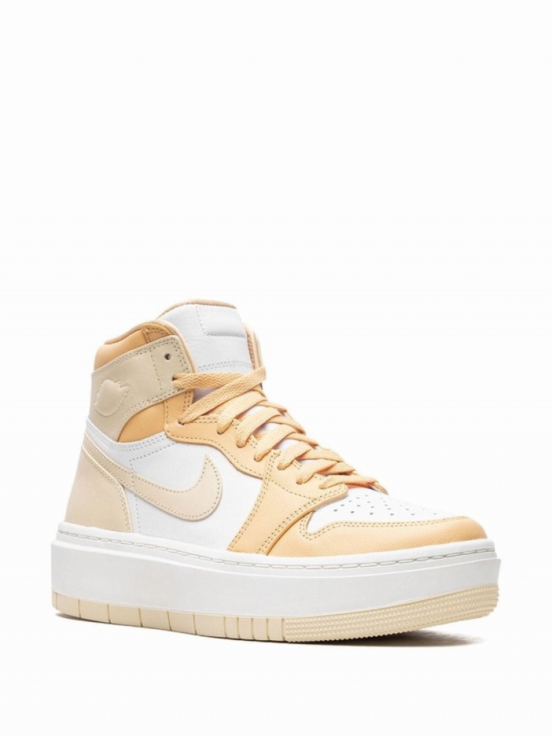 Gold Women's Nike Elevate High Celestial Gold Air Jordan 1 | DWTHBQ-920