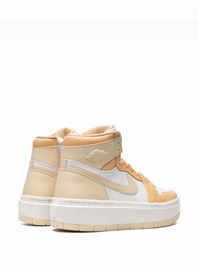 Gold Women's Nike Elevate High Celestial Gold Air Jordan 1 | DWTHBQ-920