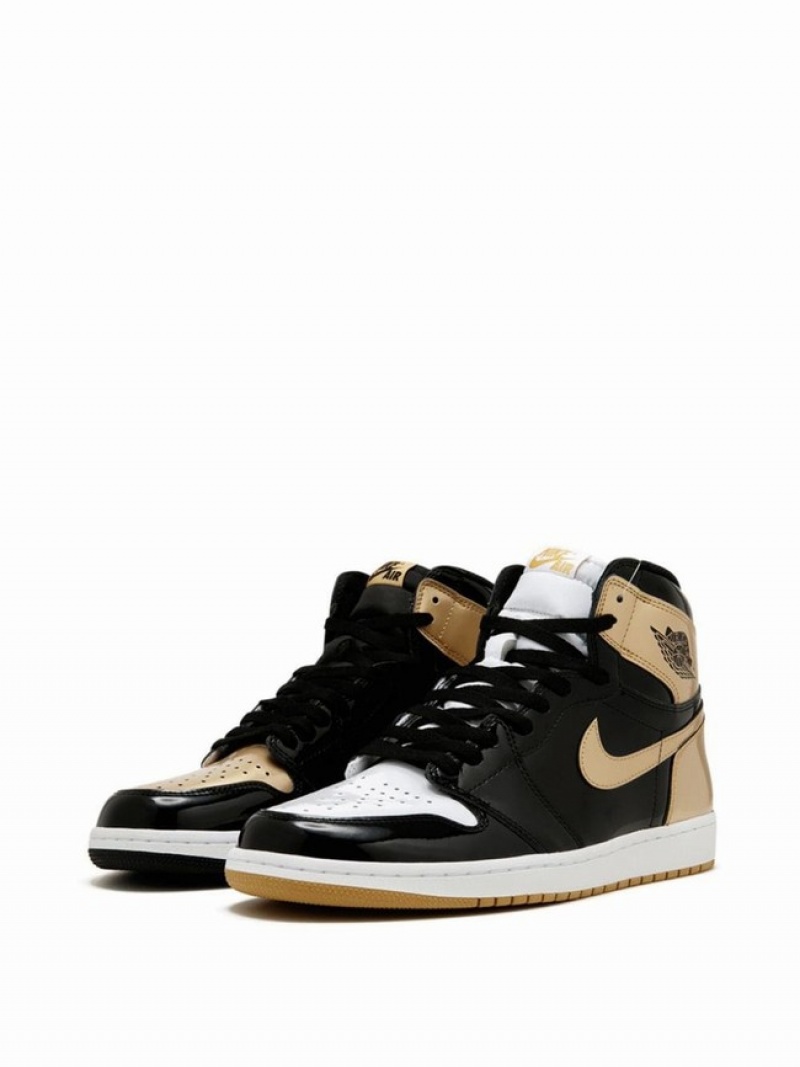 Gold Women's Nike Retro High OG NRG Gold Top 3 Air Jordan 1 | IKZYTF-231