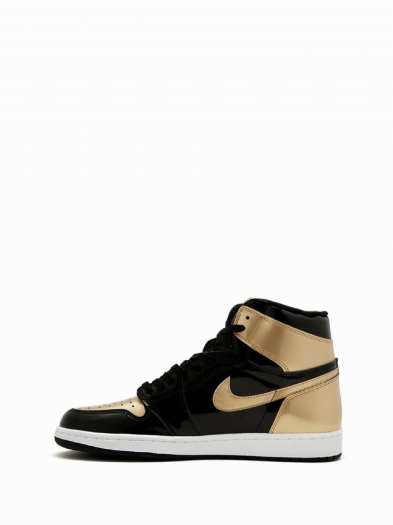 Gold Women's Nike Retro High OG NRG Gold Top 3 Air Jordan 1 | IKZYTF-231